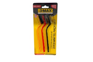 Dmax Mini Tel Fırça Seti 3 Parça 7 Inch DMX4087