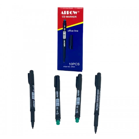 ARROW ( SİYAH ) CD MARKER KALEMİ*10X12
