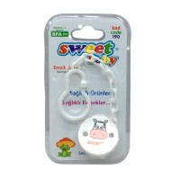 SWEET BABY FATOŞ BEBE KOD-190 ( EMZİK ASKISI ) ( PLASTİK ZİNCİRLİ & RESİMLİ MANDALLI )*24X18