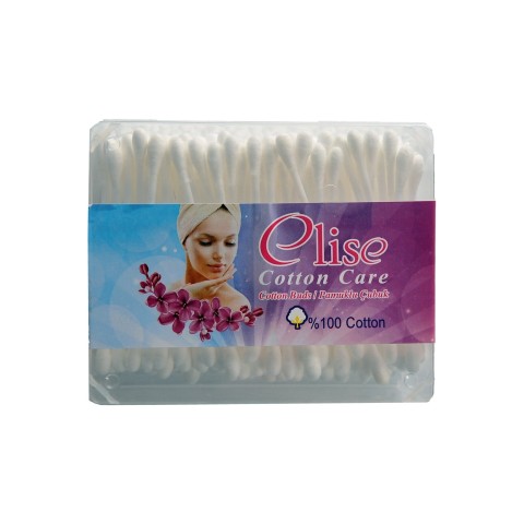 ELİSE FAVORİ COTTON ( KARE KUTU ) KULAK ÇÖPÜ ( PAMUKLU ÇUBUK )*12X12