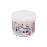 PAMUKOVA FAMİLY ( BÜYÜK BOY ) KULAK ÇÖPÜ ( PAMUKLU ÇUBUK ) ( YUVARLAK KUTU )*6X24