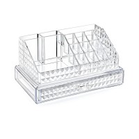 BLACKSTONE KRC-021 (DIAMOND) (TEK ÇEKMECE+16 BÖLME) MAKYAJ & TAKI ORGANİZERİ (MİKA KRİSTAL PLS) (23.3X13.5X11.5CM)*12