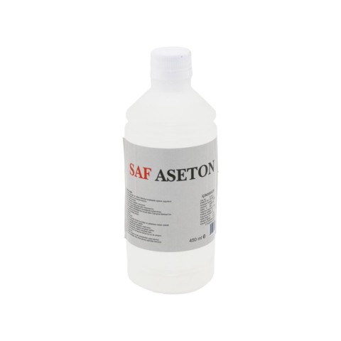 SAF ASETON 450ML ( OJE SİL & YAPIŞKAN TEMİZLEME & MAKİNE TEMİZLEME )*20=K