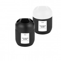 QLUX C-00520 NO:03 ( SİYAH BEYAZ ) COOL CAM DİŞ FIRÇALIK ( 425CC )*12X1