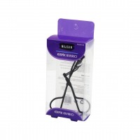 MUJGAN MJGN-24 KİRPİK KIVIRICI ( SİYAH METAL & SİLİKON PEDLİ ) ( MAKAS MODELİ )*12X40