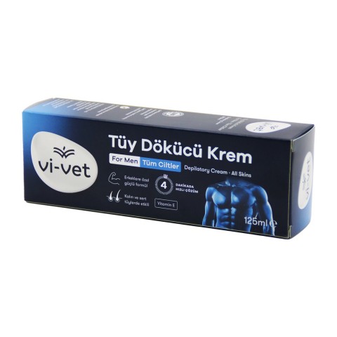 Vİ-VET ( BAY ) TÜY DÖKÜCÜ KREM 125ML*24=K