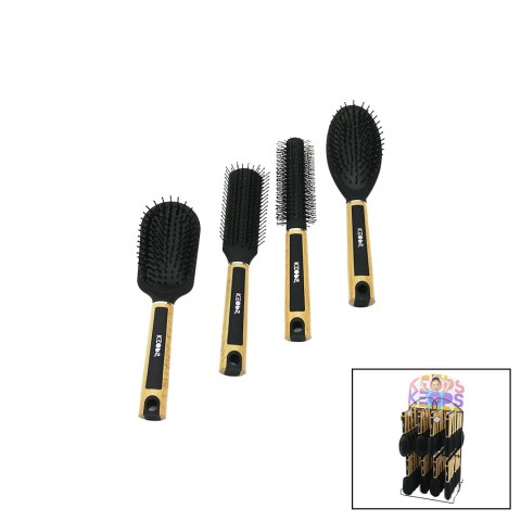 KEOPS FRÇ-07 (236319) (BAMBU SAP=SİLİKON KAPLI GÖVDE & PLASTİK GÖVDE ) (MİX=FÖN & SAÇ FIRÇASI & TARAK) (METAL STANDLI)*64X2