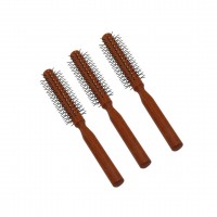 İBİCO İ15-032 ( BONCUKLU PLASTİK ) SAÇ FÖN FIRÇASI & TARAK ( AHŞAP SAPLI )*12X60