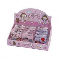 İBİCO İ15-014 (DİKDÖRTGEN) (ÇİÇEK BASKI & ÇANTA & AYAKKABI DESEN & SİMLİ) (CEP & ÇANTA) MAKYAJ AYNASI ( NORMAL & BÜYÜTEÇLİ )*12X40 İBİCO İ15-014 (DİKDÖRTGEN) (ÇİÇEK BASKI & ÇANTA & AYAKKABI DESEN & SİMLİ) (CEP & ÇANTA) MAKYAJ AYNASI ( NORMAL & BÜYÜTEÇLİ )*12X40