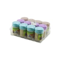 İBİCO İ15-062 TOOTTHPİCK ( TUZLUK MODEL KUTULU ) ( ORTA ) KÜRDAN ( ŞEFFAF MİKA KRİSTAL PLS.ŞİŞE ) ( RENKLİ PLASTİK KAPAK )*12X20