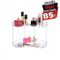 BLACKSTONE KRC-804 ( 2 KATLI ) (ŞEFFAF MİKA KRİSTAL PLS.) KÖŞE ÇOK AMAÇLI DÜZENLEYİCİ ORGANİZER*12=K BLACKSTONE KRC-804 ( 2 KATLI ) (ŞEFFAF MİKA KRİSTAL PLS.) KÖŞE ÇOK AMAÇLI DÜZENLEYİCİ ORGANİZER*12=K