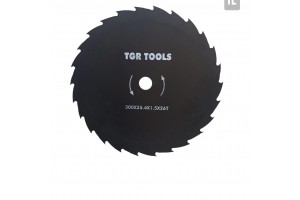 SİYAH MOTORLU TIRPAN TESTERESİ ELMAS UÇLU 26 DİŞ DAİRE TEPSİ 300*25.4*1.5*26T