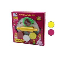 KIDS & KIDS PLAY-DOUGH K-500 ( SOFRALI ) OYUN HAMURU SETİ ( SOFRA MODEL MASA & MERDANE & HAMUR KALIPLARI & OYUN HAMURU )*24
