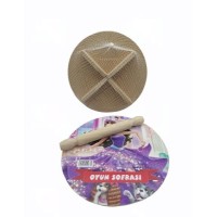 TRK-143 GÜRGEN 24CM.RESİMLİ AHŞAP OYUN SOFRASI EKMEK TAHTA*70