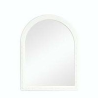 ÇELİK AYNA-167  BEYAZ ORTA TEK AYNA*10