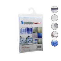 BANIO LÜX POLYESTER ( ÇİFT KANAT ) SU İTİCİ BANYO PERDESİ 90X200CM*35 BANIO LÜX POLYESTER ( ÇİFT KANAT ) SU İTİCİ BANYO PERDESİ 90X200CM*35