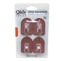 QLUX L-00136 ( 4PCS ) ( KUBBELİ ) YAPIŞKAN ASKI*80
