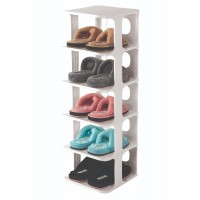 LUXURY SHOE RACK OM-0910-1023-0282 ( 5 KATLI ) ( BEYAZ ) BLANCHE LÜKS AYAKKABILIK*8