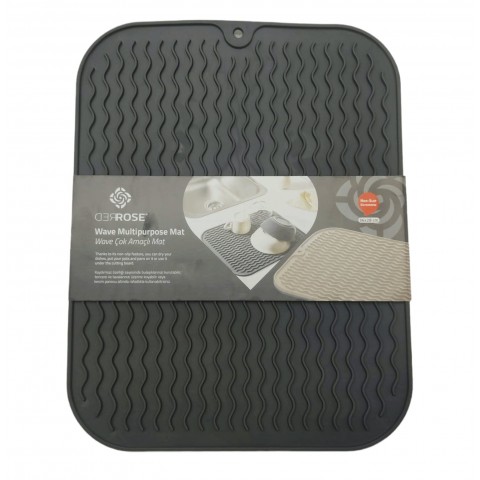 REDROSE GP-143 WAVE ÇOK AMAÇLI MUTFAK MAT KAYDIRMAZ 36X28CM.*24