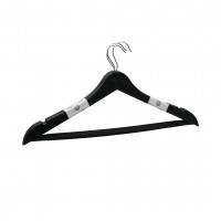 Pİ HOME Pİ-481 ( 3PCS ) NATURAL ( SERT PLASTİK ) ELBiSE ASKISI ( METAL BAŞLI )*24