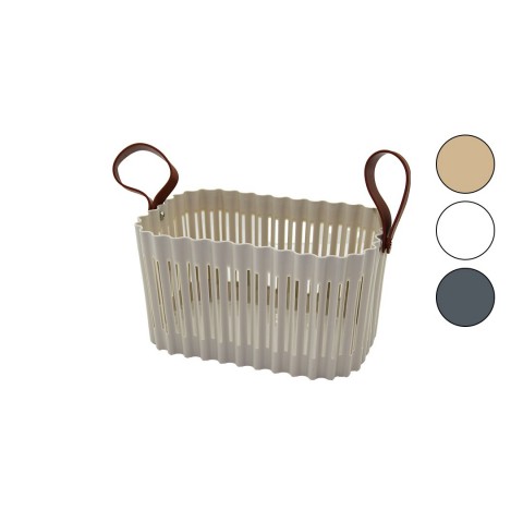 SUNPLAST SD-5501 (D.GEN) (5.4LT) FLEXION ÇOK AMAÇLI SEPET (RENKLİ PLS.) (SİLİKON KULP) (16.5X26.5CM & DERİNLİK:14.3CM)*24=K