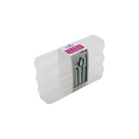 TİMEX TİM-195 (3PCS) (ŞEFFAF PLASTİK) ÇOK AMAÇLI ORGANİZER (KAPAKLI KUTU) (24X7X4.5CM) (KAŞIK-ÇATAL & KALEMLİK & KİŞ.BAKIM)*36=K