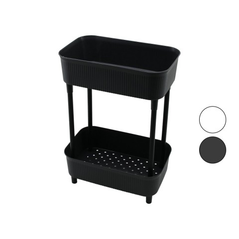 TİMEX TİM-992 ( 2 KATLI ) DÜZENLEYİCİ ORGANİZER ( PLASTİK RAF ÜNİTESİ ) ( 29.5 X 18 X 41.5CM ) ( MUTFAK & BANYO & ÇOK AMAÇLI )*6=K