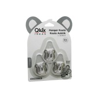 QLUX L-00903 ( 3PCS ) KOALA ASKI ( ŞEFFAF ASKI ) ( YAPIŞKANLI MONTAJ )*60