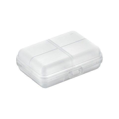 QLUX L-00967 ( D.DÖRTGEN ) ( 10 BÖLMELİ ) PILL DISPENSER İLAÇ KUTUSU*30=K