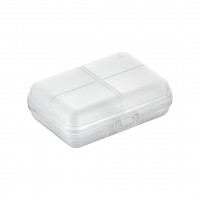 QLUX L-00967 ( D.DÖRTGEN ) ( 10 BÖLMELİ ) PILL DISPENSER İLAÇ KUTUSU*30=K