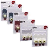 İBİCO İ17-021 ( 3PCS TEKLİ = GOLD & TOP UCLU ) YAPIŞKANLI PLS. ASKI ( MİKA KRİSTAL ŞEFFAF RENKLİ TABAN ) ( 2KG.TAŞIMA )*12X14