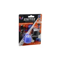 KNITEX KTX-086 ( 2PCS ) ( SİLİKON ) BİSİKLET FENERİ ( SİNYALLİ LAMBA )*30X8