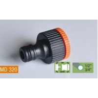 MEDALYAN MD-320 ( DİŞİ 1/2-3/4 ) MUSLUK BAĞLANTI ADAPTÖRÜ*100X12