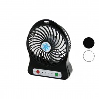 PORTABLE FAN DEMPOWER DP-590 ( MİNİ FAN ) ( USB ŞARJLI ) MASA ÜSTÜ ( MİNİ VANTİLATÖR ) ( 3 KADEME HIZ ) ( ÇAP:10.2CM & Y: 13.8CM )*100