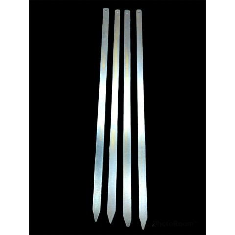 İBİCO A-700 ( ADANA ) ( 50CM ) ( YASSI GENİŞ ) METAL MANGAL ŞİŞİ*50X5