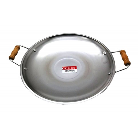 GÜNEŞ NO-3 ÇELİK KULPLU KAVURMA SACI*10X1