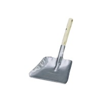 KRT-1063 ( BÜYÜK & GENİŞ= 22X20CM ) ( RENKLİ METAL ) SOBA KÜREK ( AHŞAP SAPLI=33.5CM )*50