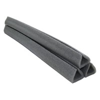 KRT-1053 ( GEÇMELİ ) ( GRİ ) KAPI ALTI TAKILAN BANTSIZ ( EŞİK ) ( KÖPÜK ) ( U40 ) ( 90CM )*50=K