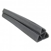 KRT-1053 ( GEÇMELİ ) ( GRİ ) KAPI ALTI TAKILAN BANTSIZ ( EŞİK ) ( KÖPÜK ) ( U40 ) ( 90CM )*50=K