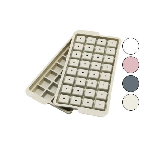 PLASTLİFE KP-162 ( KARE ŞEKİL ) ( 32Lİ ) BUZLUK KAPAKLI ( RENKLİ PLASTİK )*54=K