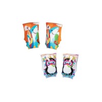 BESTWAY-32042 ( 2PCS SET ) ( HAYVAN DESENLİ ) ( KÜÇÜK=23X15CM ) ( 3-6 YAŞ ) ÇOCUK DENİZ KOLLUK ( 19-30KG )*24=K