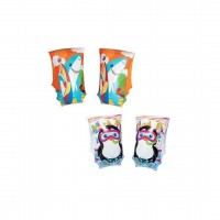 BESTWAY-32042 ( 2PCS SET ) ( HAYVAN DESENLİ ) ( KÜÇÜK=23X15CM ) ( 3-6 YAŞ ) ÇOCUK DENİZ KOLLUK ( 19-30KG )*24=K