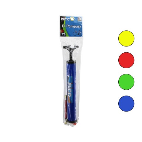 İBİCO İ18-045 ( MİNİ ) EL POMPASI ( BİSİKLET & TOP ) ( 28CM ) ( POMPA HORTUM & TOP İĞNE & UÇ )*200