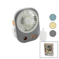 HASUBA HS-284 BJJ-566 (SU SPREYLİ) (USB MİNİ FAN) (15.5X12CM) MASA ÜSTÜ (USB ŞARJLI) (2İN1 KULP=TAŞIMA & DURUŞ) (3 KADEME HIZ) MİNİ VANTİLATÖR*120