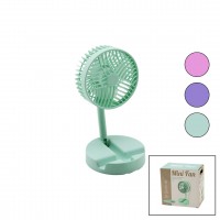 MİNİ FAN W-1630-A SDR-B07 M.ÜSTÜ VANTİLATÖR (USB ŞARJLI) (KATLANIR FAN=12.5CM & AYAK=12.5CM) (180° AYARLI) (TELEFONLUKLU)*72 MİNİ FAN W-1630-A SDR-B07 M.ÜSTÜ VANTİLATÖR (USB ŞARJLI) (KATLANIR FAN=12.5CM & AYAK=12.5CM) (180° AYARLI) (TELEFONLUKLU)*72