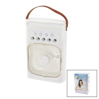 WINNBOSS EKL-13 (3İN1) (HAVA NEMLENDİRME & FAN & GECE LAMBASI) (MASA ÜSTÜ) BUZLU VANTİLATÖR (360°)(USB ŞARJ) (3KDM HIZ)*40