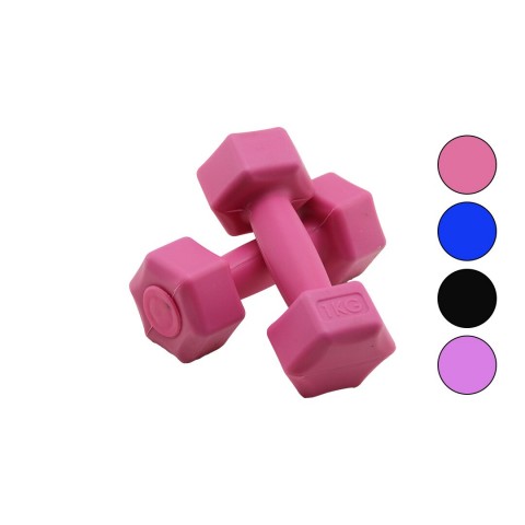 MRT SPOR ( 1KG ) PLASTİK KÖŞELİ DAMBIL ( 2PCS )*1