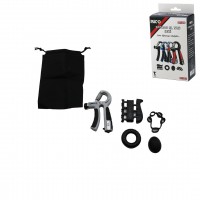 İBİCO İ19-010 ( 5PCS ) EL SPOR ALETLERİ SETİ ( EL YAYI & HALKA & YUMURTA & GEÇMELİ PARMAKLIK & YAYLI PARMAKLIK ) *100