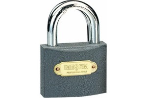 MEŞEM ASMA KİLİT GRİ KISA 38 MM*12X