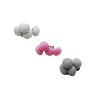 BAROTTİ DMR-9053 (4PCS & MİX RENKLİ ) (PLASTİK) MANTAR İĞNE UÇLU YORGAN KLİPS& NEVRESİM TUTUCU SABİTLEYİCİ*20X50